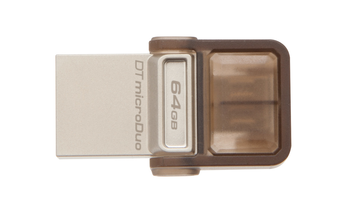 Memoria USB - Kingston, OTG/64GB/2.0/MICROUSB/DTDUO64GB