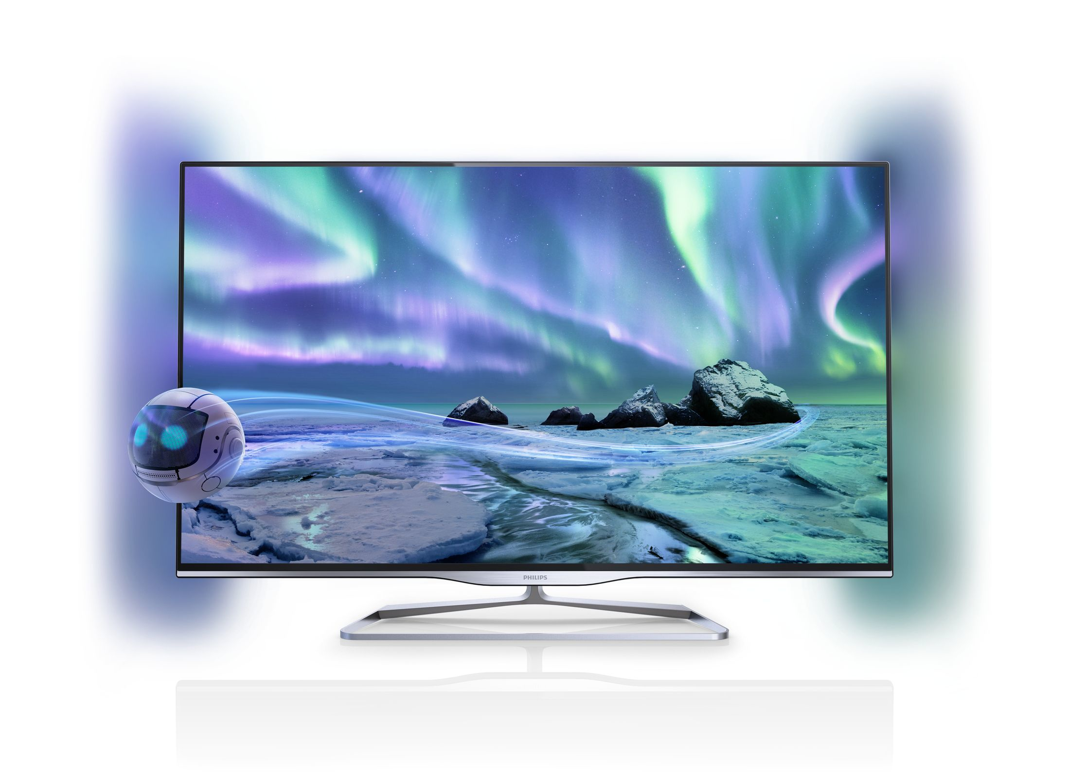 TV LED 42" - Philips 42PFL5008 Smart TV, WiFi, 3D, Ambilight, 300Hz