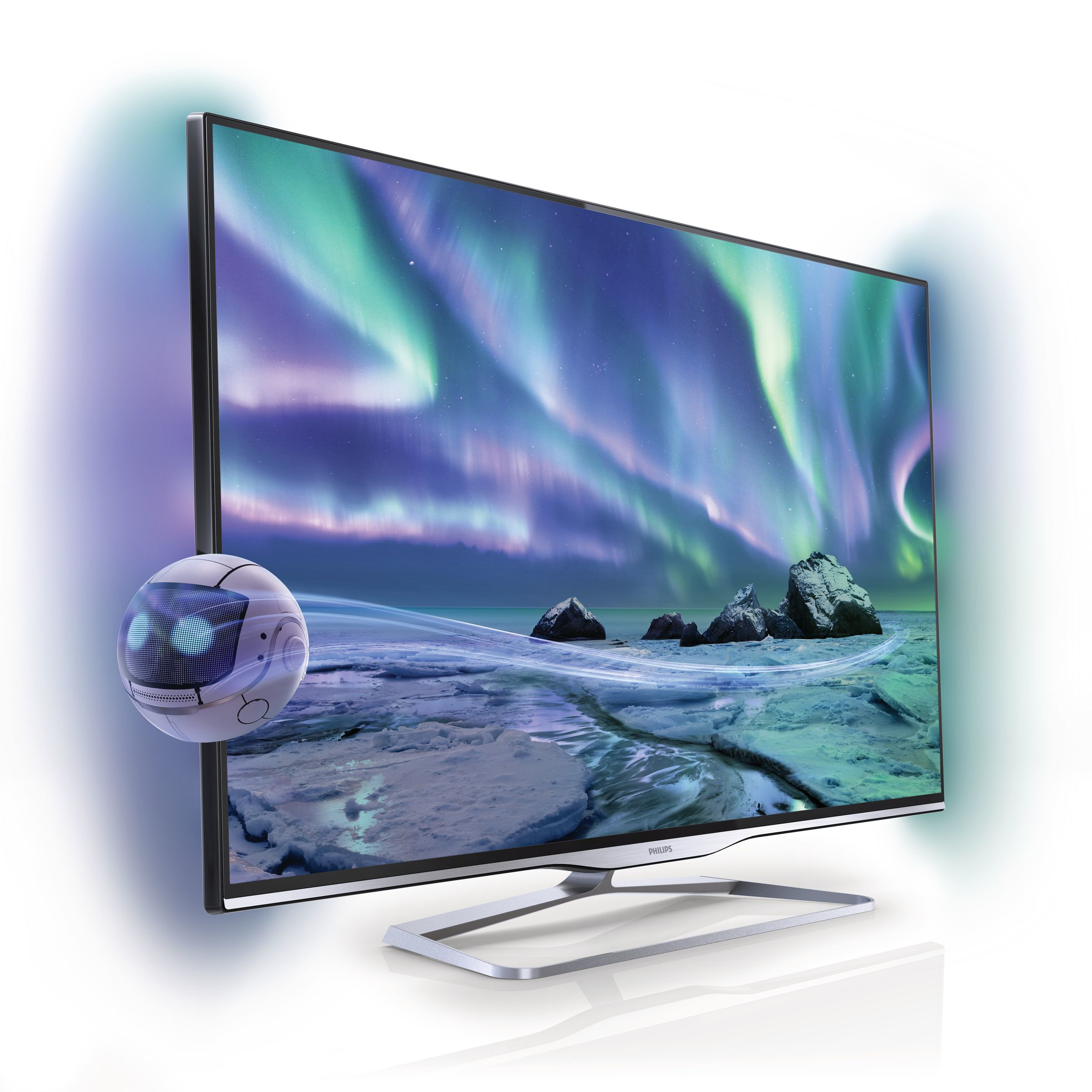 TV LED 42" - Philips 42PFL5008 Smart TV, WiFi, 3D, Ambilight, 300Hz