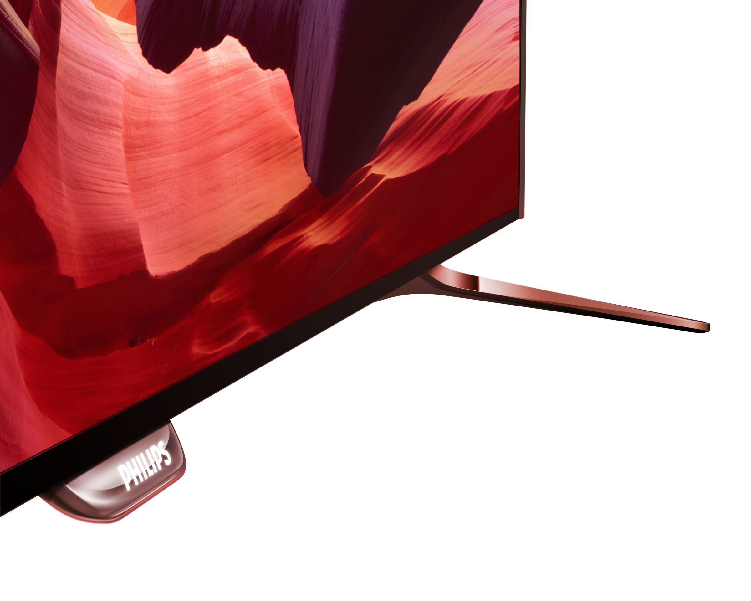 TV UHD-LCD - Philips,  55",  55PUS8601/12  4K UHD plano con tecnología Android™