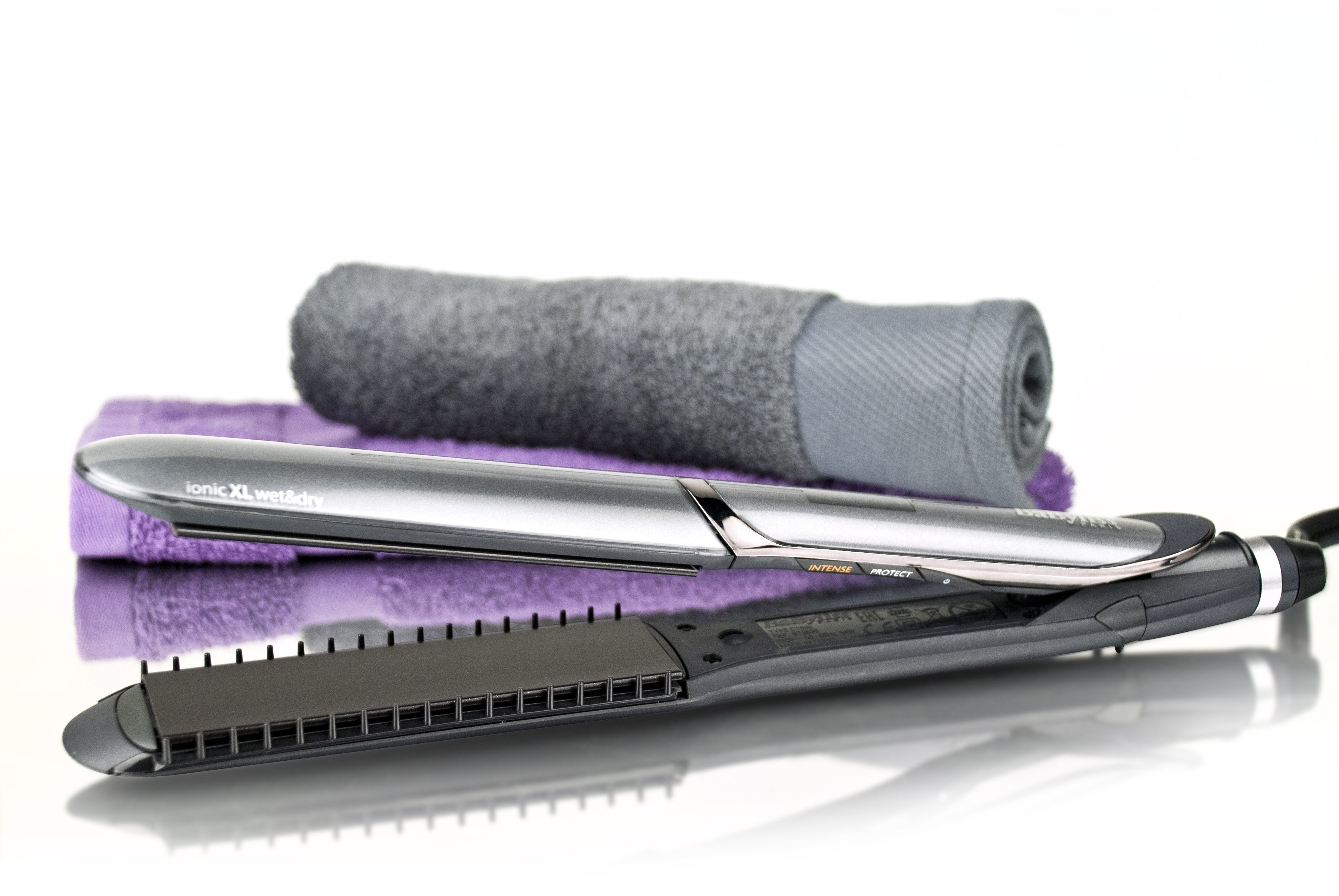 BABYLISS ST389E i-Pro Diamond XL 235ºC Islak-Kuru Geniş Plaka Saç Düzleştirici
