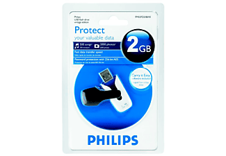 Memoria USB - Philips, FM 02 FD 20 B-00 USB-FLASH 2 GB