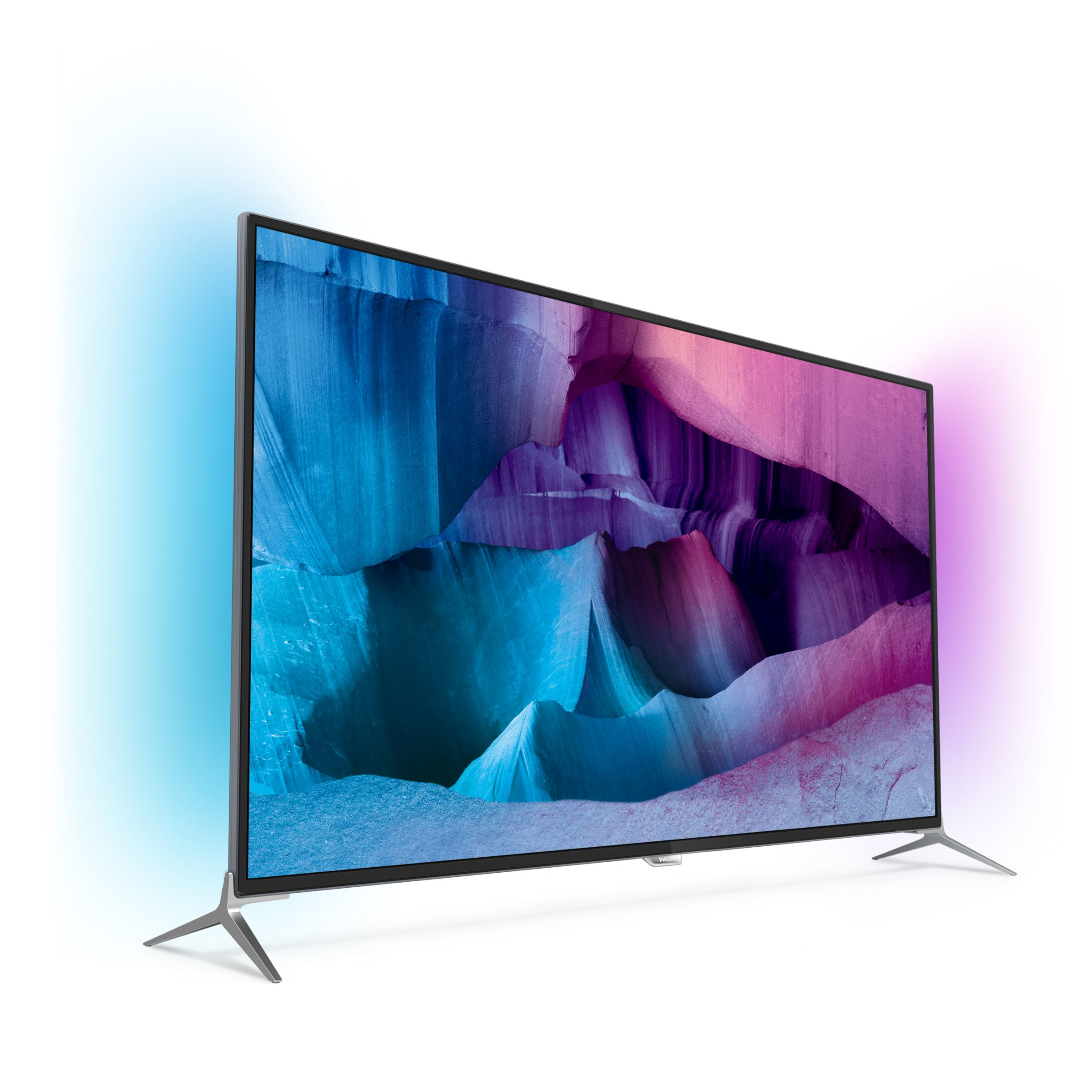 TV UHD-LCD - Philips,  43",  43PUS7100/12 7000 series Televisor 4K UHD Ultraplano,  Android