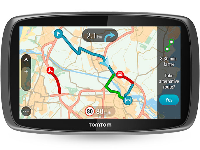 Navegador GPS - Tom Tom, GO LIVE 6100 WORLD LTM