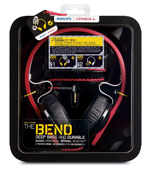 PHILIPS O'Neill THE BEND baş bantlı kulaklıklar SHO4200RW/10