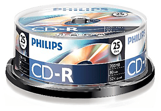 Bobina 25 CD-R - Philips CD-R CR7D5NB25/00, 700mb