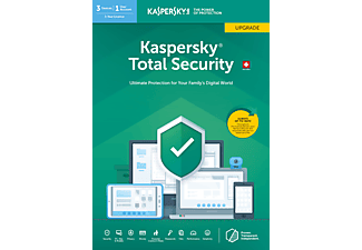 Kaspersky Total Security Upgrade - Swiss Edition (3 Geräte) - PC/MAC - Deutsch