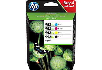 HP 953XL 3HZ52AE CMYBK COMBOPACK - Pigmenté (Noir/Cyan/Magenta/Jaune)