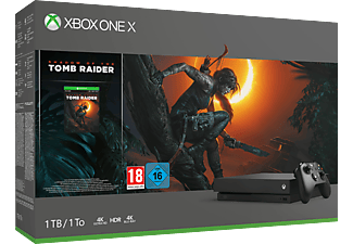 Xbox One X 1TB - Shadow of the Tomb Raider Bundle - Console di gioco - Nero