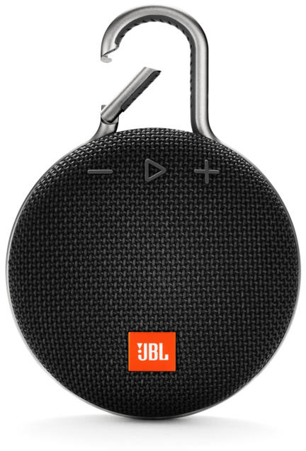 JBL Clip 3 hordozható bluetooth hangszóró, fekete