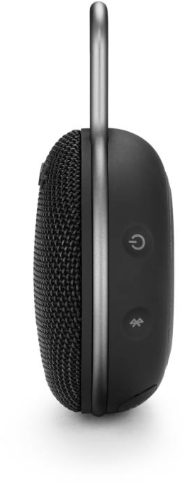 JBL Clip 3 hordozható bluetooth hangszóró, fekete