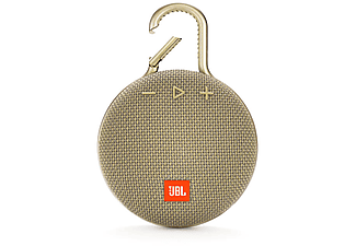 JBL Clip 3 hordozható bluetooth hangszóró, homok