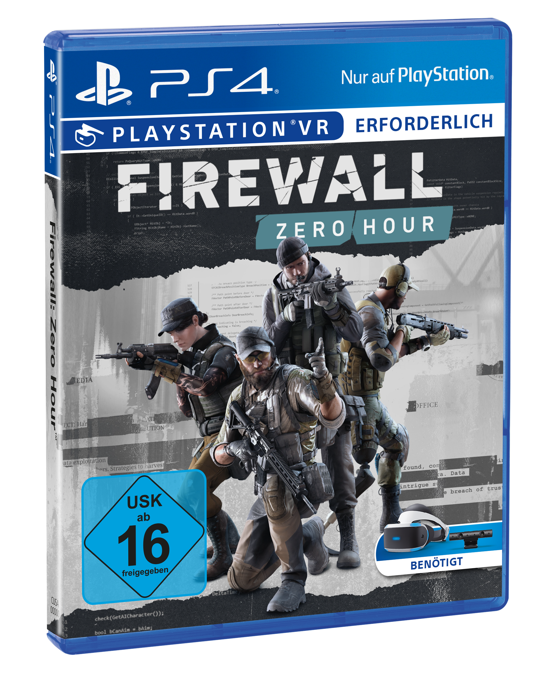 Jeu Firewall Zero Hour PS4 Avec Casque VR Requis, Version PAL, Boîtier Inclus, Bon état