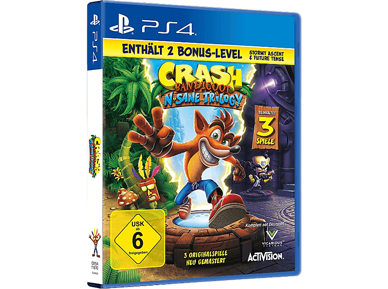 Pristojan Pripit Slon Crash Bandicoot N Sane Trilogy Ps4 Media Markt Lebanon Iso Com