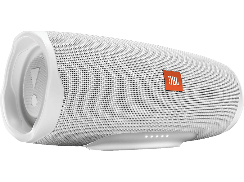 In zicht God plafond Bluetooth Lautsprecher JBL Charge 4 Bluetooth Lautsprecher, Weiss,  Wasserfest | MediaMarkt