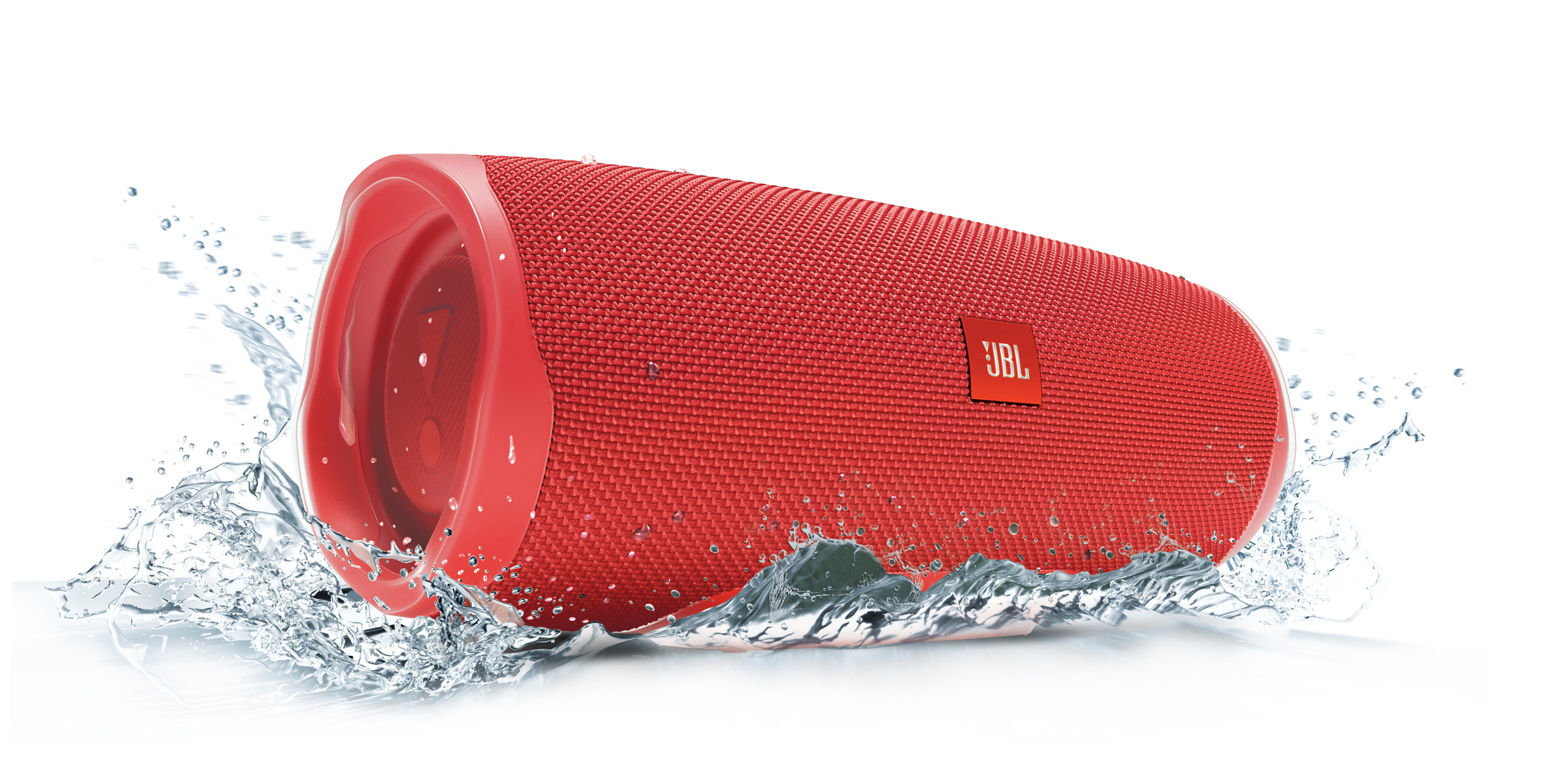 JBL Charge 4 Bluetooth Lautsprecher, Rot, Wasserfest
