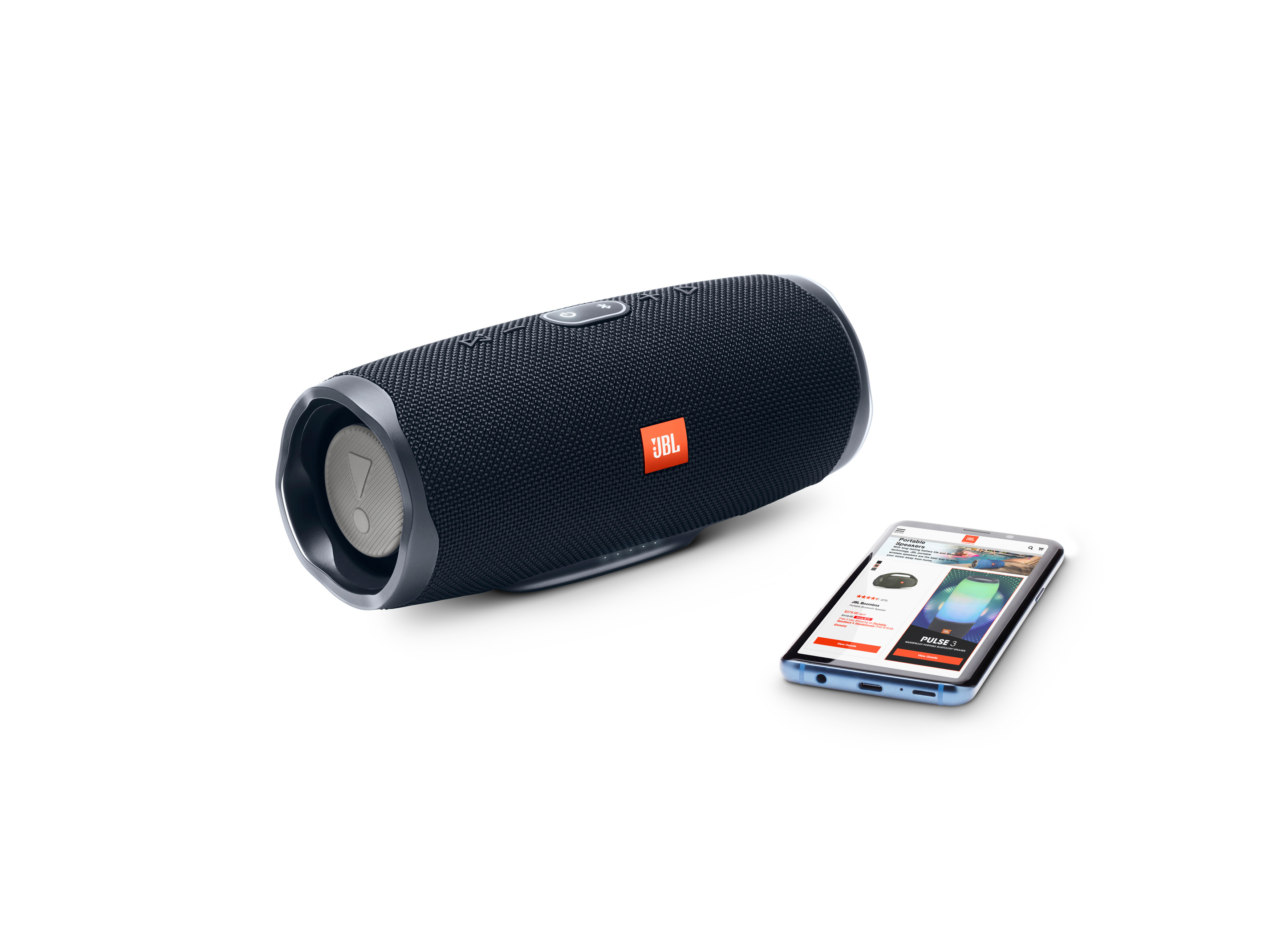 JBL Bluetooth Lautsprecher CHARGE4, schwarz