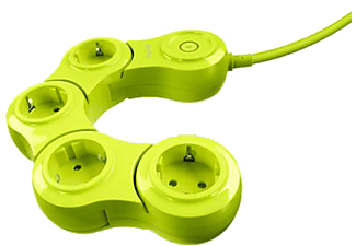 type Vol kreupel QUIRKY Pivot Power Pop | Flexibele Stekkerdoos - Lime groen kopen? |  MediaMarkt