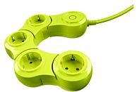 QUIRKY Pivot Power Pop - Flexibele Stekkerdoos - Lime groen