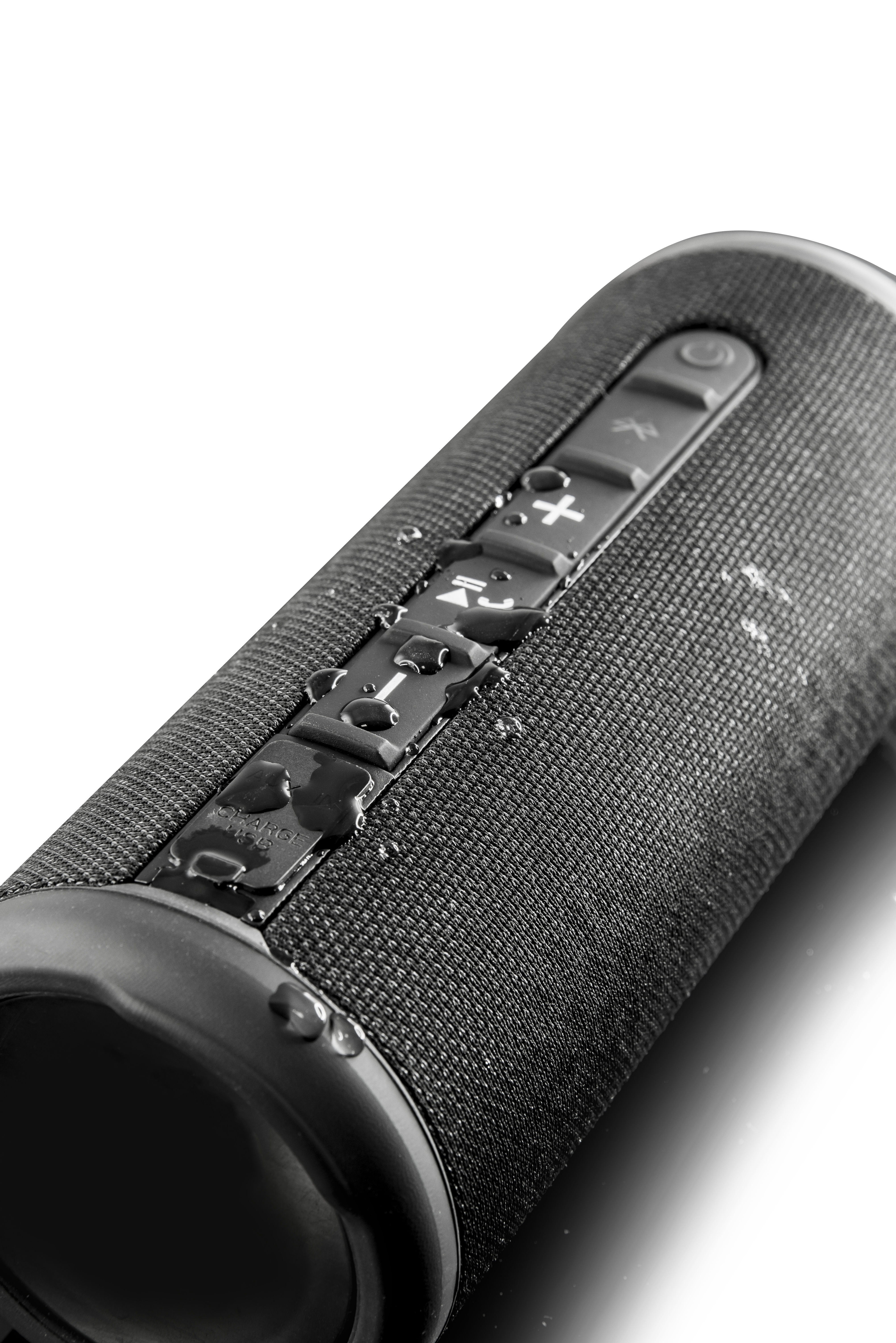 PEAQ PPA40BT-B Bluetooth Lautsprecher, Schwarz, Wasserfest