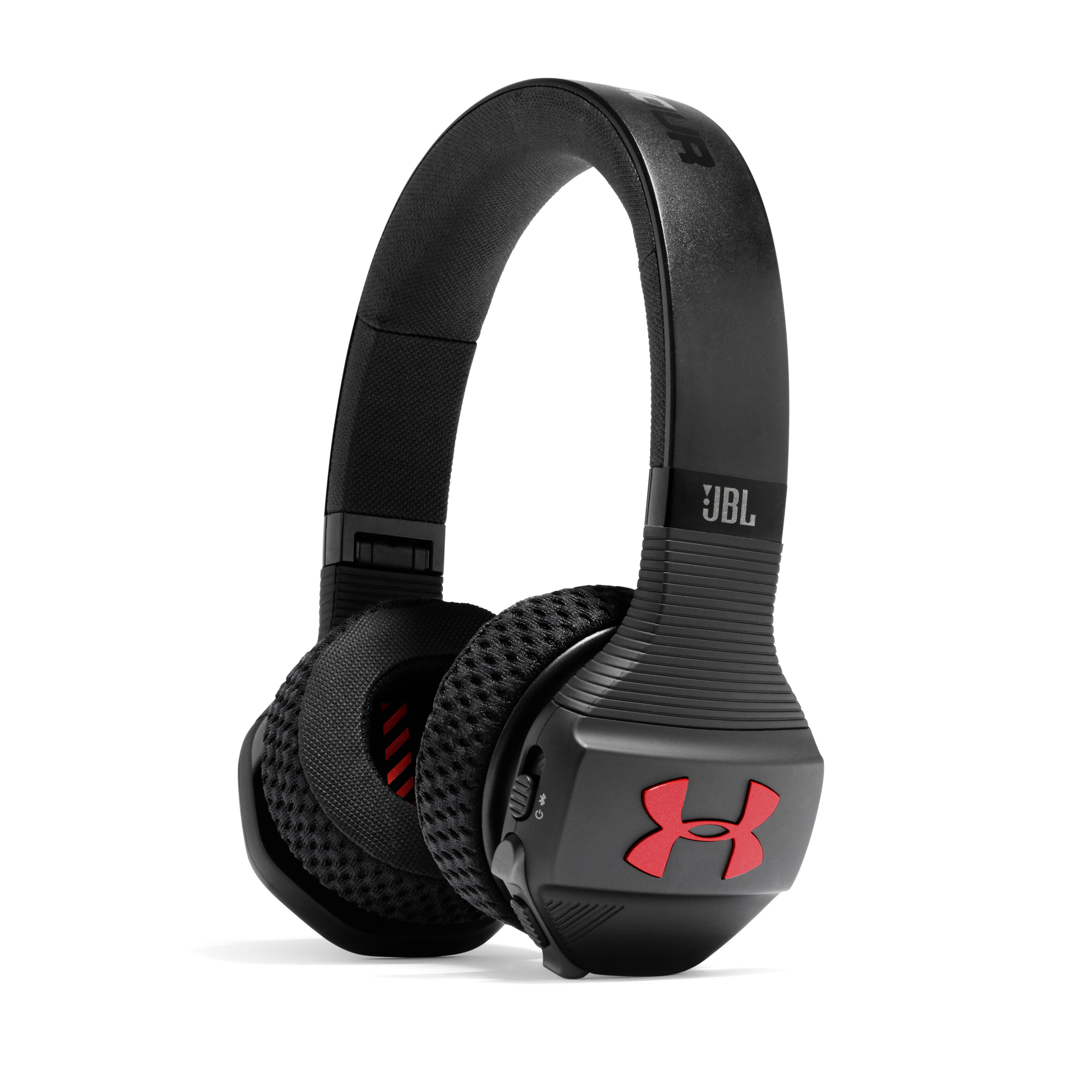 JBL Under Armour, On-ear Kopfhörer Schwarz/Rot