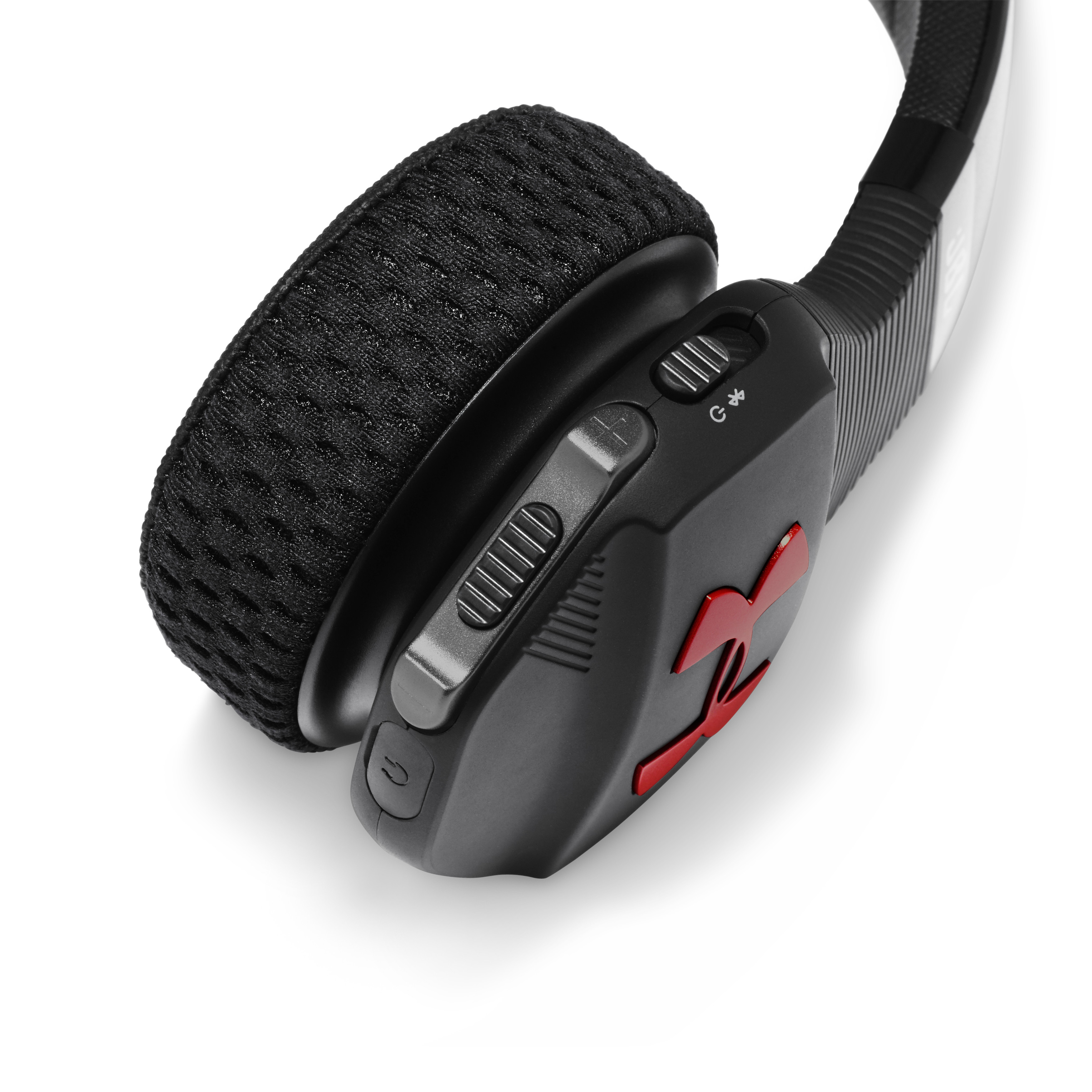 JBL Under Armour, On-ear Kopfhörer Schwarz/Rot