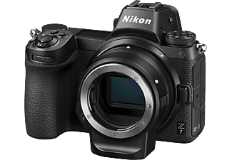 NIKON Z 7 + Adaptateur pour monture FTZ - Appareil photo à objectif interchangeable Noir