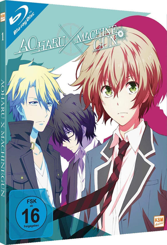Aoharu X Machinegun - Volume 1 - Episode 1-4 Blu-ray