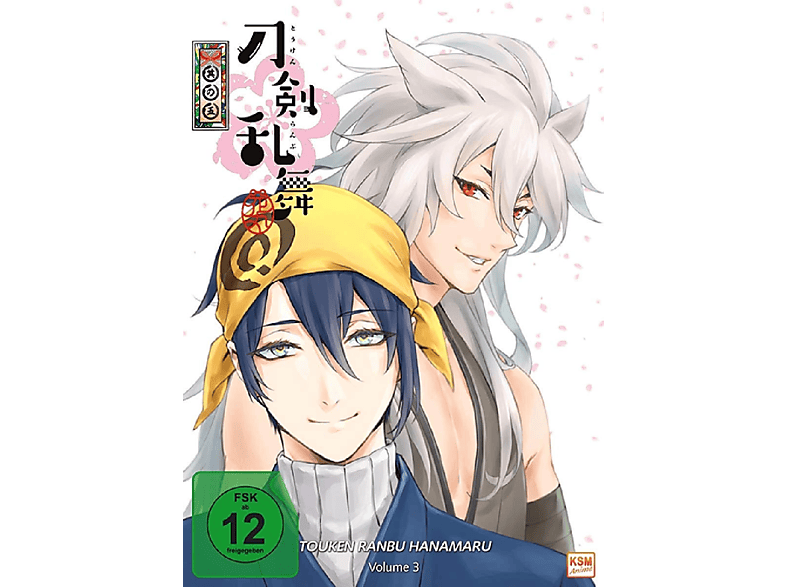 Ranbu Vol. Hanamaru Touken - 09-12) 3 DVD (Episoden