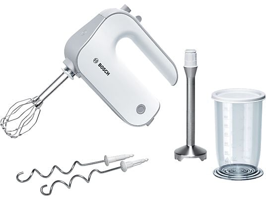 BOSCH Styline MFQ4070 - Batteur avec mixeur (Blanc/Argent)