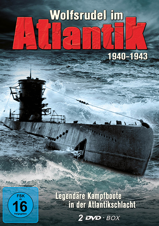 DVD Atlantik im 1943 Wolfsrudel - 1940