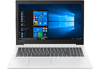 LENOVO IdeaPad 330 81DC00KRHV + Windows 10 fehér laptop (15,6" HD/Core i3/4GB/500 GB HDD/Win)