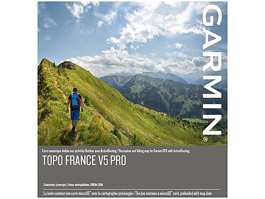 GARMIN TOPO FRANCE V5 PRO ENTIRE COUNTRY - Carte pour GPS 