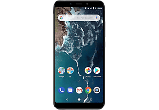XIAOMI Mi A2 128GB Dual SIM fekete kártyafüggetlen okostelefon