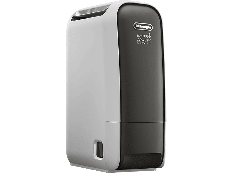 De'Longhi DNS65 Tasciugo AriaDry Light Luftentfeuchter Weißt/Anthrazit (520 Watt, Entfeuchterleistung: 0,25 l/h, 75 m³)