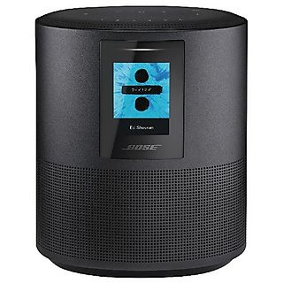 Altavoz inalámbrico - Bose Home Speaker 500, Wi-Fi, Bluetooth, Pantalla LCD, Alexa, Google Assistant, Negro