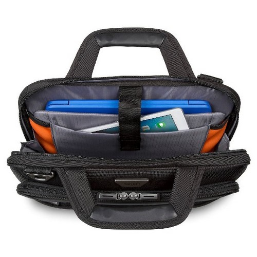 Maletín para portátil - Targus Mobile VIP, para portátiles hasta 15,6", Negro