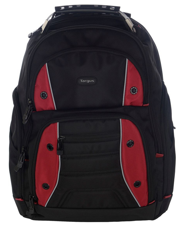 TARGUS Drifter 15.6" Laptop Sırt Çantası Siyah/Kırmızı