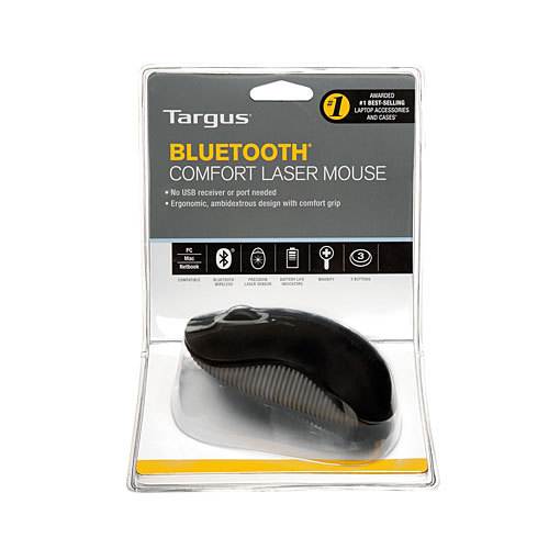 Raton Inalámbrico - Targus, AMB 09 EU-Bluetooth-COMFORT-LASER-MOUSE