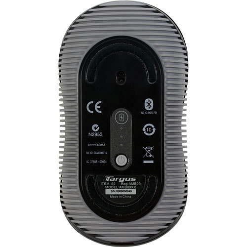 Raton Inalámbrico - Targus, AMB 09 EU-Bluetooth-COMFORT-LASER-MOUSE