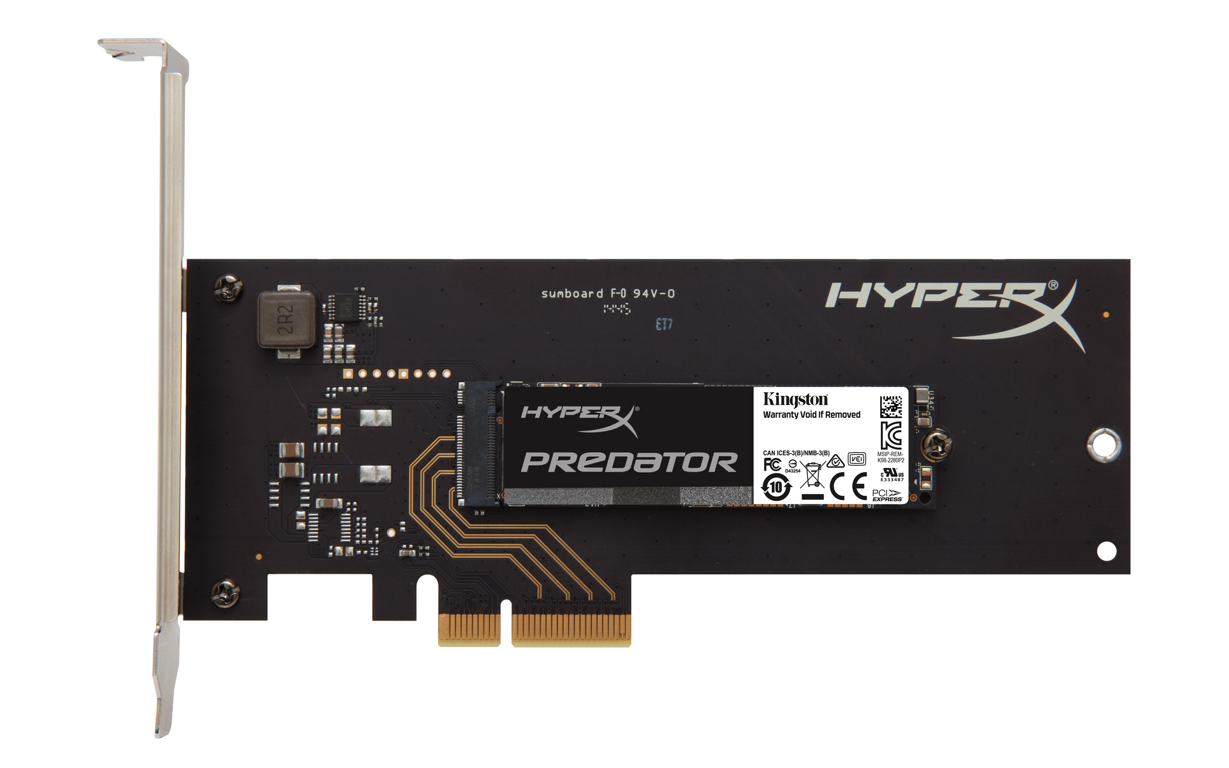 KINGSTON HyperX Predator 240GB X4 M.2 PCIe SSD SHPM2280P2H/240G (1400MB/s Okuma ve 600MB/s Yazma Hızı)