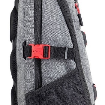 Mochila - Targus Urban Explorer, para portátiles de 15,6", Gris