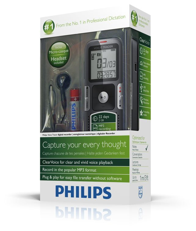 PHILIPS Voice Tracer LFH0635/27