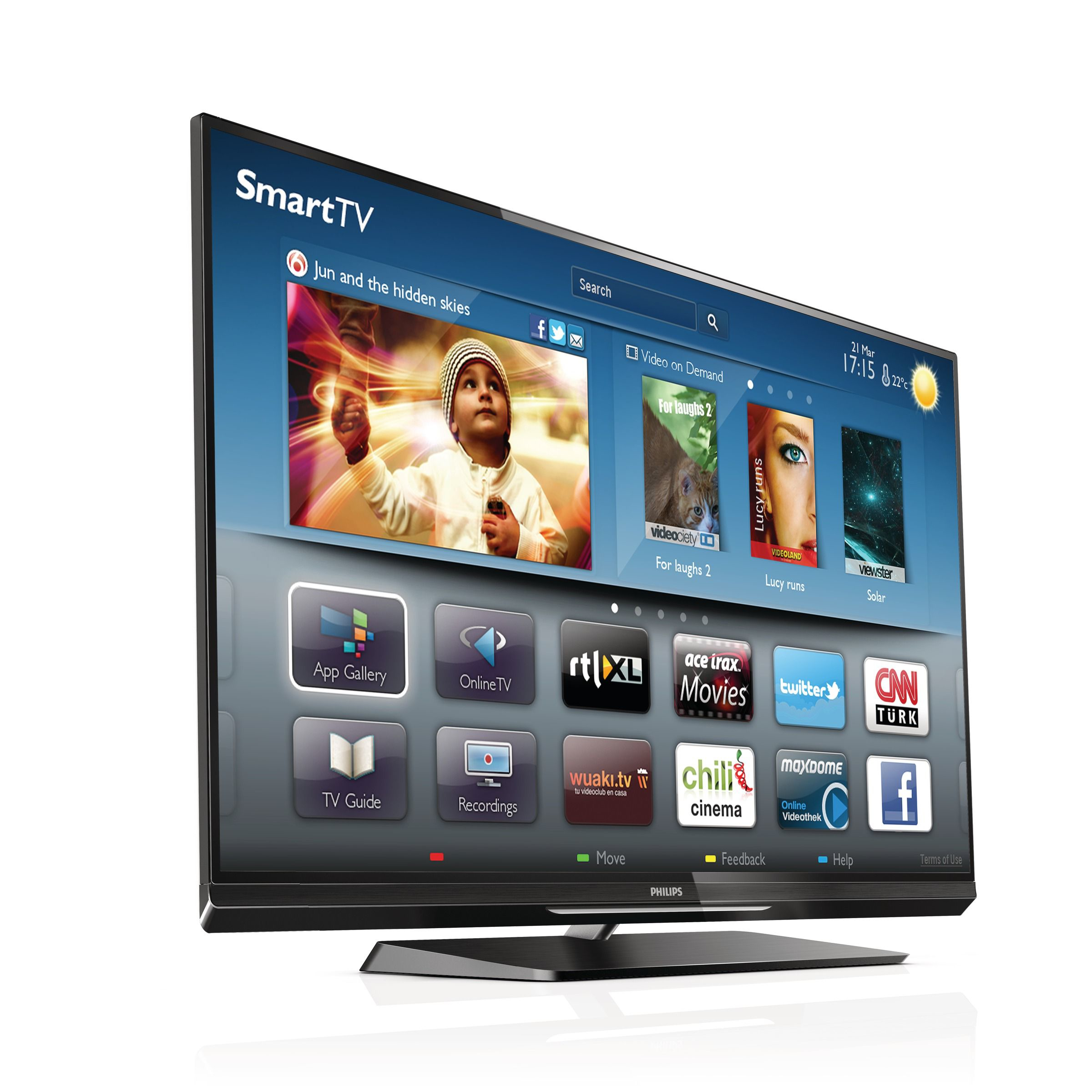 TV LED 42" Philips 42PFL6057 SMART TV, WIFI Y 3D