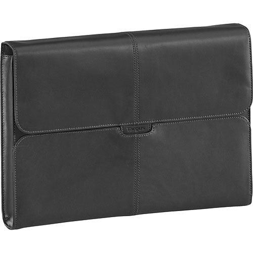 Maletín para portátil - Targus TES 003 EU 50 HUGHES-LEATHER-NETBOOK-SLIPCASE