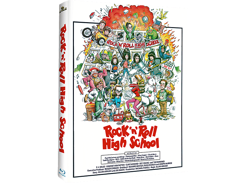 ROCK N ROLL HIGH SCHOOL (MEDIABOOK) Blu-ray