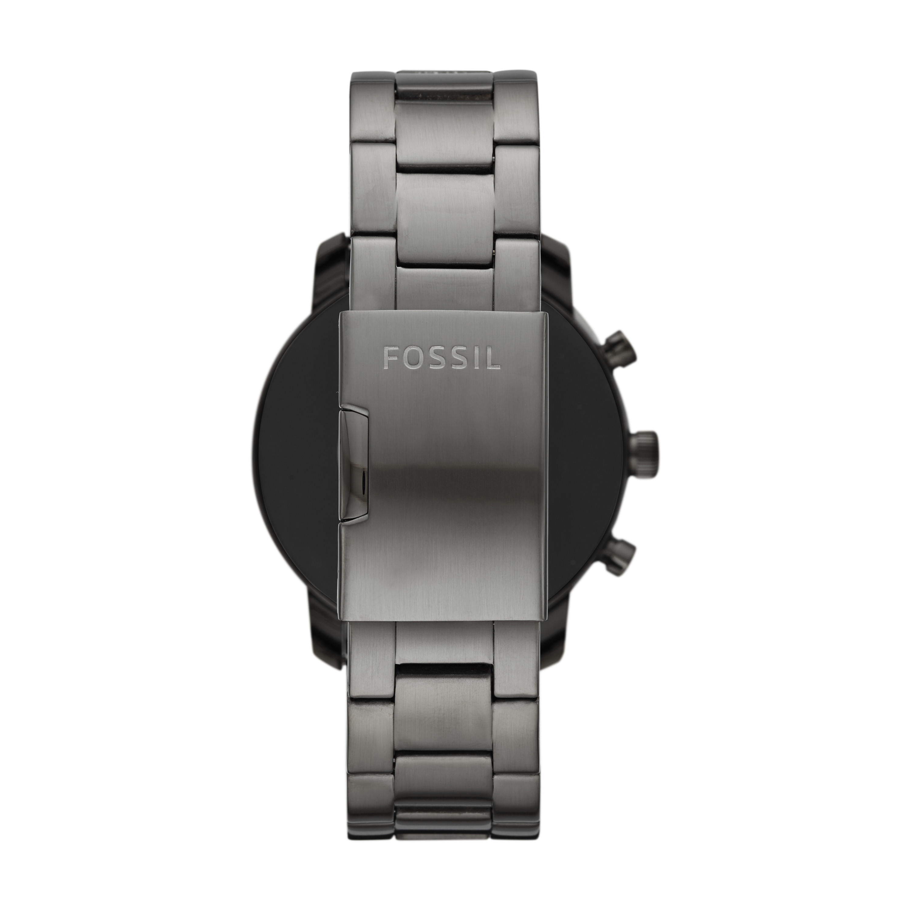 FOSSIL FTW 4012 Explorist HR Smartwatch Edelstahl Edelstahl, 200 mm, Grau