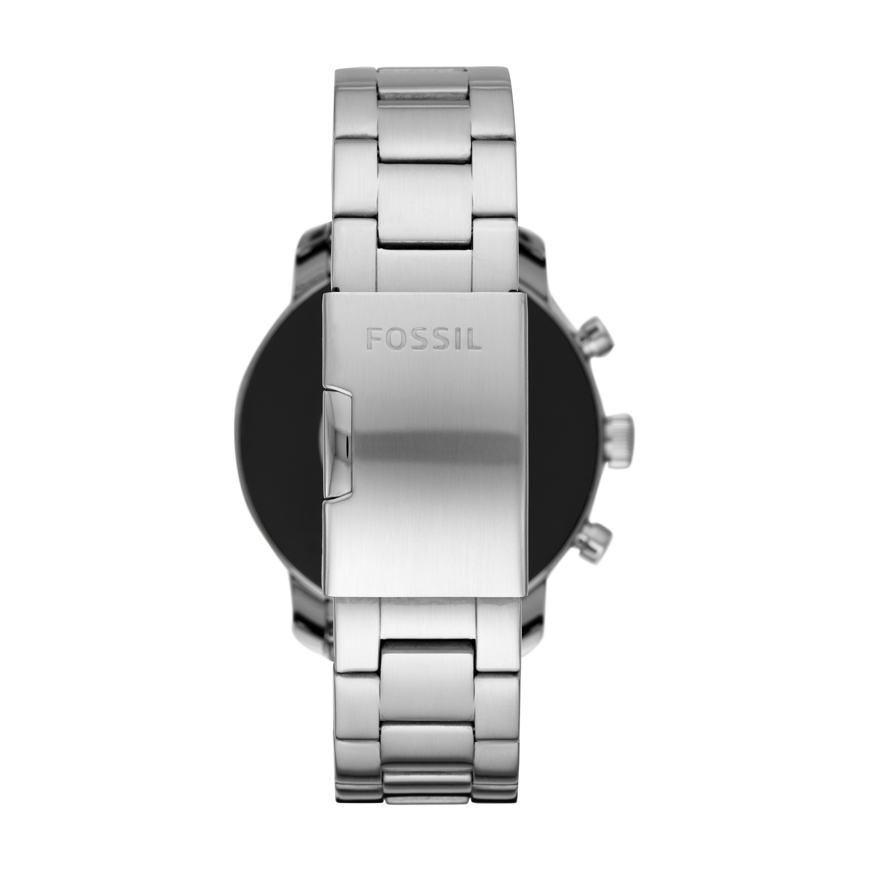 FOSSIL FTW 4011 Explorist HR Smartwatch Edelstahl Edelstahl, 200 mm, Silber