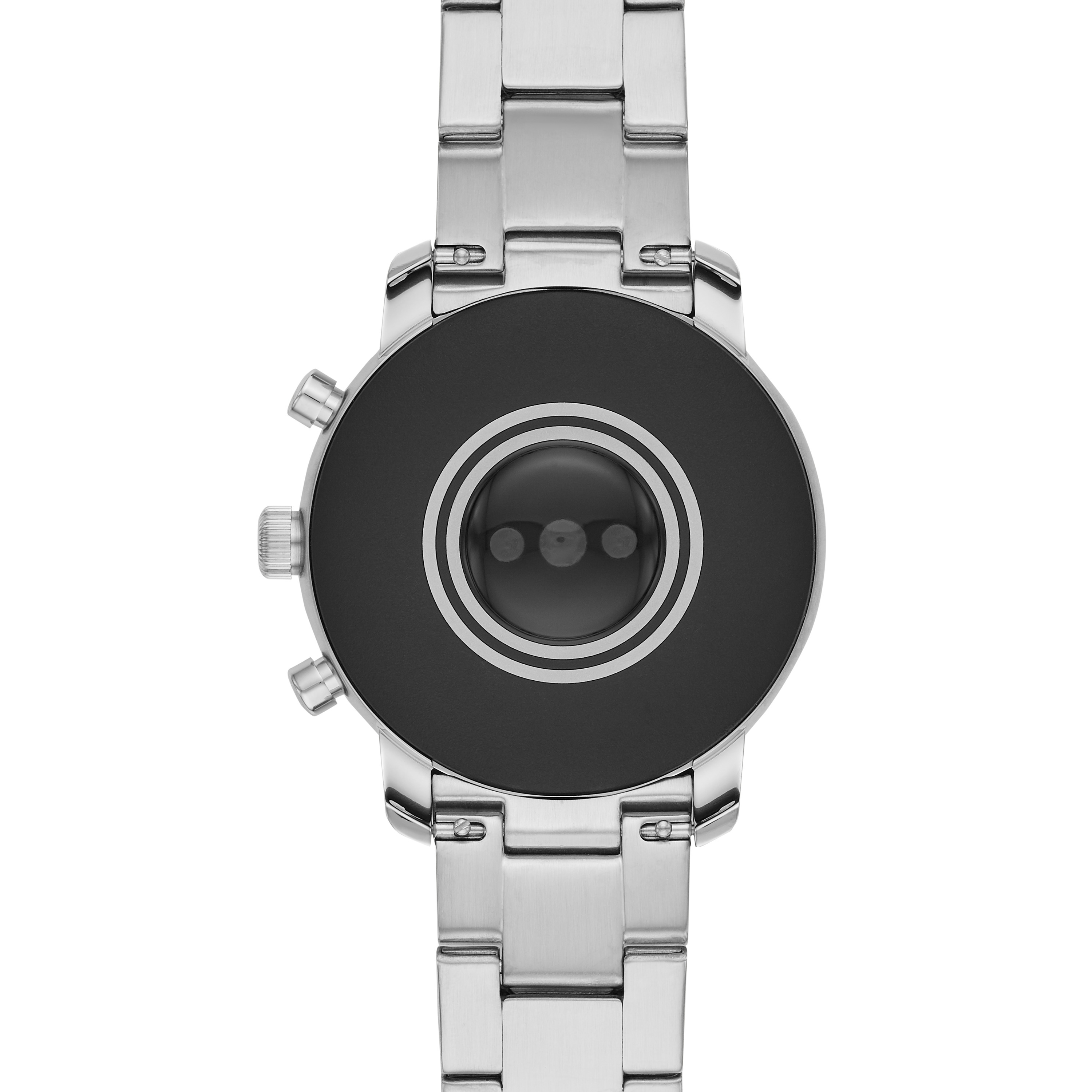 FOSSIL FTW 4011 Explorist HR Smartwatch Edelstahl Edelstahl, 200 mm, Silber