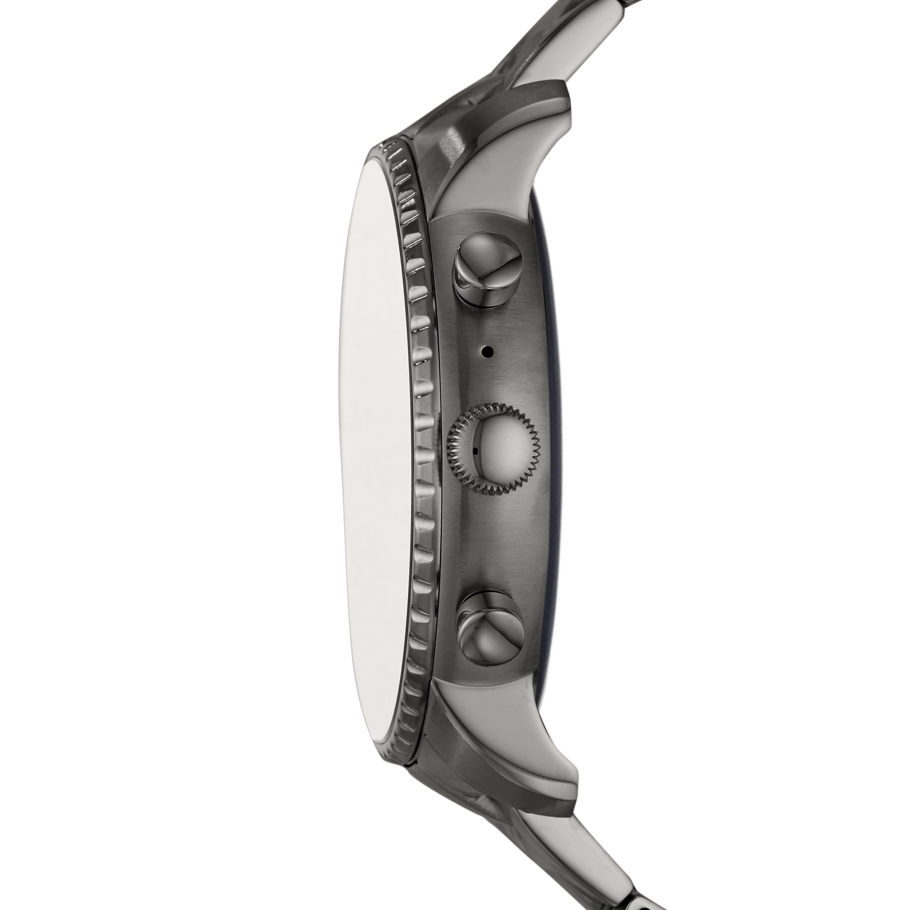 FOSSIL FTW 4012 Explorist HR Smartwatch Edelstahl Edelstahl, 200 mm, Grau